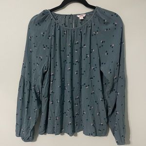 SONOMA life + style Women's Size L Long Sleeve Blouse   **ABSON**